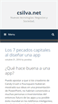 Mobile Screenshot of csilva.net